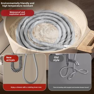 YEMO | Silicone Shower Hose Connector for Water Heater