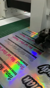 STIKER CUTTING HOLOGRAM STIKER CUTTING Inna Maal Usri Yusro 14cm