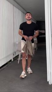 Celana Chino Pendek Pria - Grey