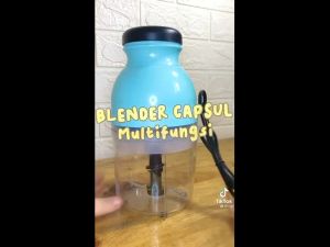 Promo ORIGINAL Blender Kapsul Capsule Tutup Cover Cup Spare part Cutter Quatre Portable Elektrik Juicer Mixer Hand Serbaguna 4 Mata Pisau Tajam