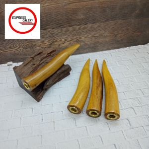 Once pipa cangklong kayu kelor emas bulat model S J69