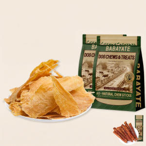 BABAYATE | Thịt Gà & Vịt Khô Thức Ăn Huấn Luyện Thú Cưng