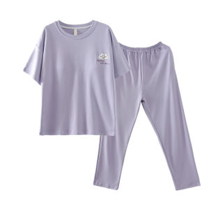 Bộ đồ ngủ nữ MiiOW Cat Person làm bằng vải cotton có đệm ngực thoải mái