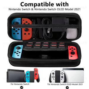 Portable Carrying Large Storage Bag for Nintendo Switch Game Console Anti-Scratch Traval Case for NS Switch Oled Accessories