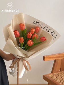 กระดาษห่อดอกไม้ DIY แฮนด์เมด สไตล์อังกฤษ กระดาษห่อดอกไม้สด ร้านดอกไม้ อุปกรณ์การตกแต่งดอกไม้ กระดาษห่อดอกไม้สัมผัสแบบนุ่ม