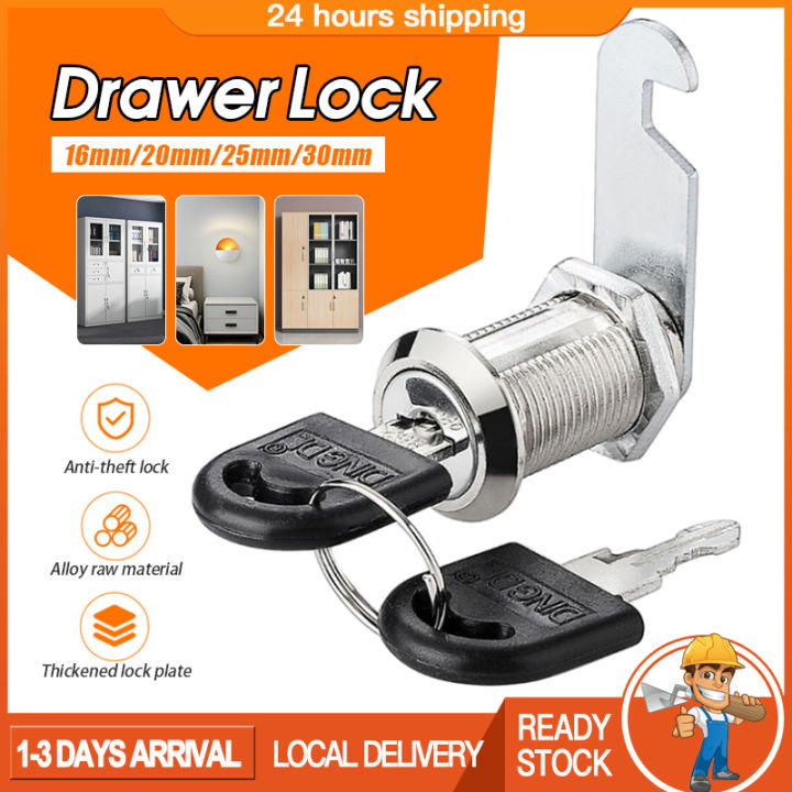 Security Lock Cam Lock Mailbox Drawer Cabinet Cupboard Locker 16mm 20mm ...