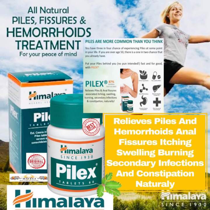 Himalaya Pilex Tablet Helps Combat Hemorrhoids (60tablets) Lazada PH