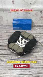 Akebono AN-584WKI Kampas Rem Depan Brake Pad Innova Rebond 16-22