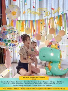 ETY | Celebration Decorations Party Balloons for 100 Days Baby