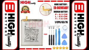 Baterai Samsung Galaxy S20 Ultra S20ultra G988 G988F SM-G988B Battery EB-BG988ABY Batre Original