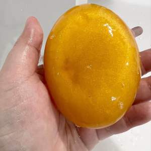 สบู่ทองคำ สบู่น้ำแร่ สบู่ส้มซี ไม่มีกล่อง ขนาด 100กรัม(สุ่มสูตร)