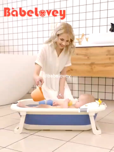 Baby Bathtub mat non-slip suspension Seat 0-3 Years newborn Safety Net Shower bath mesh lying support Mat