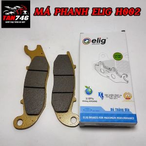 Má phanh bố thắng đĩa trước ELIG MÃ H002 Lắp cho xe Wave Rs Future neo Future II và một số dòng xe khác