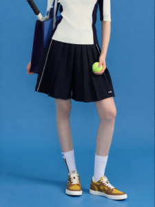 AO | Pleated Anti-Peep Breathable Tennis Shorts