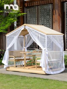 MEIQI | Outdoor Waterproof Relaxing Four-Person Swing Chair