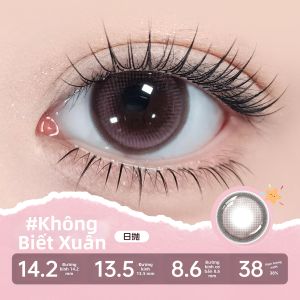 Kính Áp Tròng Màu Dùng Một Lần Hàng Ngày Phong Cách Tự Nhiên Hỗn Hợp