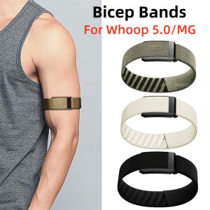 Suitable for Whoop 5.0/MG Nylon Sport Breathable Replacement Band Adjustable Arm Strap Bicep Band Arm Movement Replacement Strap