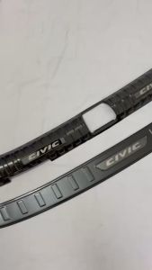 Bộ Chống Trầy Cốp Trong Ngoài Xe Honda Civic 2026-23 Mẫu Vân Carbon Cao Cấp