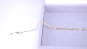 Elbow Bead Chain Hetian Jade Necklace for Women Girl Gift Fresh Temperament Ins Fashion Peace Happiness Jewelry