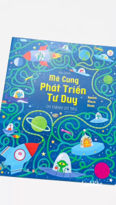 Sách Mê cung phát triển tư duy Du hành vũ trụ - càng chơi càng thông minh - Vizibook