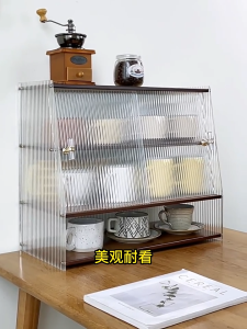 Bamboo Kitchen Cabinet Rak Dapur 3/4Layers Cup Holder Spice Rack 厨房架/调料架