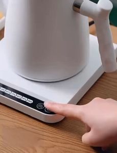 YouPin Official Store Smart Electric Kettle 1000ML กาต้มน้ำไฟฟ้า กาดริปกาแฟ กำหนดอุณภูมิได้ พร้อมฐานความร้อน