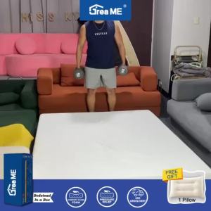 【10 Years WARRANTY】DreaME 6.1inch memory foam mattress 15cm thick mattress Single/Twin/Double/Queen/King size Optional bed mattress foam for bed 2 person bed foam for single bed foam Mattresses foam for bed family size sale