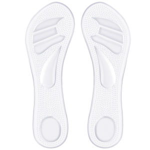 INEOO 1Pair Silicone Orthopedic Insoles for Shoes Women FlatFoot Arch Support Insoles for Plantar Fascitis Foot Massage Gel Shoe Pad