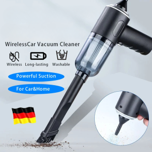 Mini Wireless Wet Dry Car Vacuum Cleaner USB Recharge Portable Handheld Cleaning Device For Car Interior Household Home Use