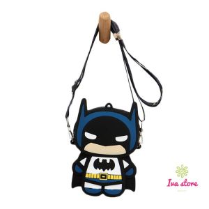 Tas Selempang anak Spidermannn ironmannnn jelly rubber