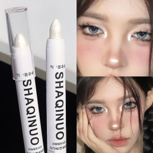 Lying Silkworm Pen Matte Pearlescent Fine Monochrome Brightening Highlight with Flash Eye Shadow Pen Glitter outline Contouring