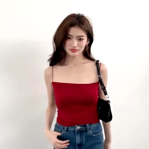 3PCS Set New Spaghetti String Drape Shoulder Strap Padded Camisoles Spring and Summer【xlmi】