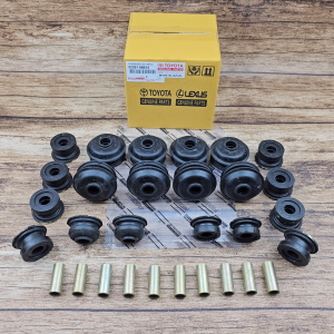 KARET KABIN SASIS 1SET TOYOTA KIJANG KAPSUL KIJANG 7K KF60 MINIBUS 30ITEM PART MOBIL