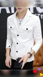 Áo khoác áo khoác nam cổ vest Phiên bản Hàn Quốc chất Kaki chéo dày dặn vải mịn mặc đứng dáng phù hợp mặc bốn mùa có thể kết hợp nhiều mẫu áo. Mã - T6- Mã T6