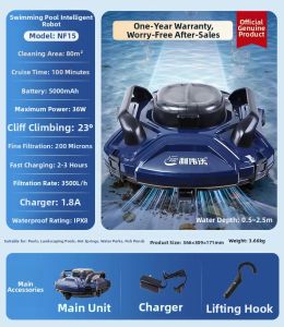 LEWOL POOL | Wireless Automatic Intelligent Pool Cleaning Machine