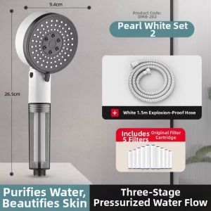 TAOSHI | Filtering & Skin-Care Showerhead Set