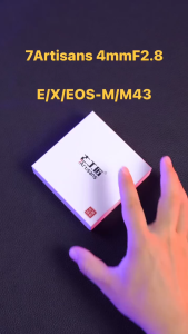 7Artisans  4mm F/2.8 APS-C Format Sony E Mount Circular Fisheye Prime Lens MF Manual Focus for Mirrorless Cameras | JG Superstore