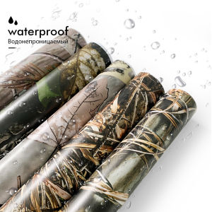 Cong Grass Camo Vinyl Film Car Sticker Bubble Free Woodland Natural Vinyl Wrap PVC Wrap Film Camouflage Vinyl Desert Stickers