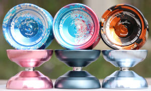 Professional Metal Aluminum Alloy Yoyo Competition Grade 1A YYG Airflow4 for Advanced Players Suitable for Ages 8 And up