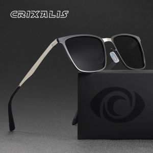 CRIXALIS Square Retro Sunglasses For Men And Women Lightweight And Durable Driving Running Glasses UV400 lentes de sol hombre
