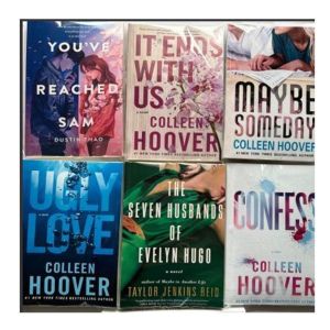 [6 books ]Colleen Hoover: Ugly Love / It Ends with Us/ The Love Hypothesis / November 9/ It Start with Us / Reminder of Him