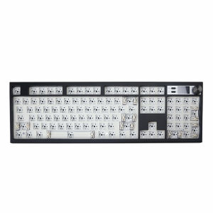 GMK104 Mechanical Keyboard Kit Hot Swap bluetooth-compatible Gaming Keyboard  Backlit Gasket Structure VIA with display screen