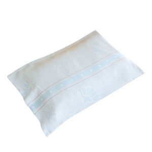 Bamboo Fiber Ice Silk Pillow Case One-Pair Package Baby Pillow Cover Towel Summer Cooling Season Sweat-Absorbent Breathable Adult Baby Pillow Headscarf