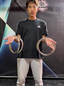 EELHOE | Vòng Tập Luyện Bằng Thép Không Gỉ 220mm Dành Cho Vịnh Xuân Kung Fu Tăng Cường Sức Mạnh Bàn Tay Dụng Cụ Võ Thuật Vòng Vịnh Xuân Bằng Mây