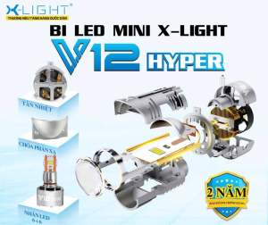 BI LED MINI X-LIGHT V12 HYPER – Vượt Trội Để Dẫn Đầu💥Giá 2 bóng