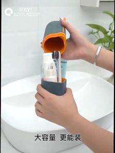【Large Capacity】 600ml Premium Travel Toothbrush Storage Box for Kids and Adults High Quality Toothbrush Cups Bathroom Toothpaste Organizers