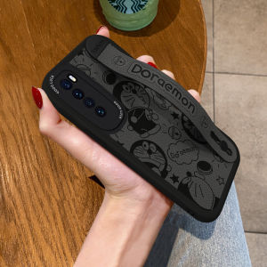 Huawei Nova7 Phone Case with Wristband Cute Cartoon Full Protection Soft Silicon Anti-Fall Personality Shell for Men And Women