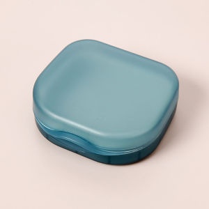 PIORPOY 1Pc Dental Fake Teeth Box Portable False Teeth Box Nvisible Braces Orthodontic Mouth Guard Braces Aligner Oral Care Tool