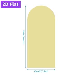 2D 1PC wall sticker arched design with multiple colors and patterns self-adhesive 45*100cm
