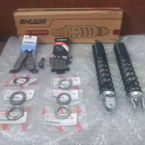 Bố thắng đĩa trước và sau Klara A1 và klara S  ( Xe 2 thắng đĩa )